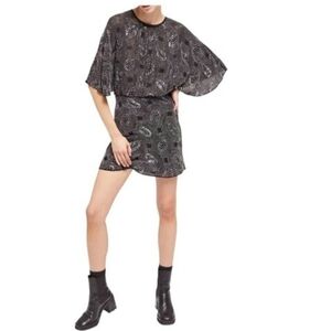 NWT The Kooples Back Sequins Dress Size Small